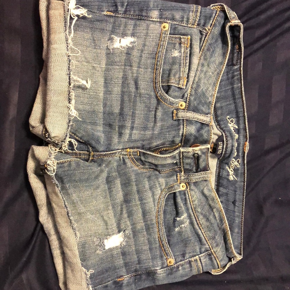 American Eagle Stretch Jean Shorts